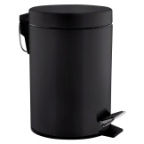 Урна для мусора Mediclinics PP с педалью черная