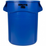 Контейнер круглый Rubbermaid Brute FG262000BLUE синий 75,7л