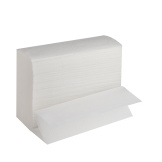 Бумажные полотенца листовые Z-сложения MERIDA BP2406 2 сл., белые, 20 пач. х 200 лист