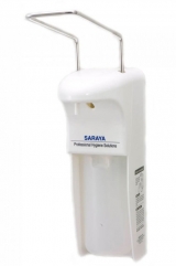 Дозатор для дезинфицирующих средств / жидкого мыла локтевой Saraya MDS-500P