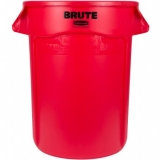 Контейнер круглый Rubbermaid Brute FG263200RED красный 121,1л