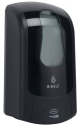 Дозатор сенсорный для пенного / жидкого мыла / антисептика Binele серия I черный