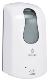 Дозатор сенсорный для пенного / жидкого мыла / антисептика Binele серия E белый