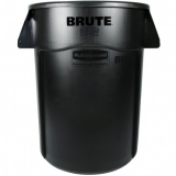 Контейнер круглый Rubbermaid Brute FG264360BLA черный 166,5л