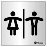 Информационная табличка Merida «Общий туалет» ИТ012