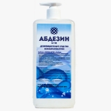 Кожный антисептик Абдезин-актив 1л жидкое средство для антисептической обработки рук с насосом-дозатором