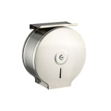 Диспенсер туалетной бумаги Алсера 903-S BRIM с полочкой