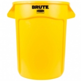 Контейнер круглый Rubbermaid Brute FG263200YEL желтый 121,1л